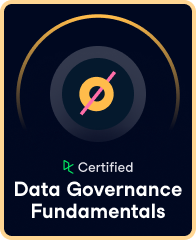 DataCamp Data Governance Certification badge